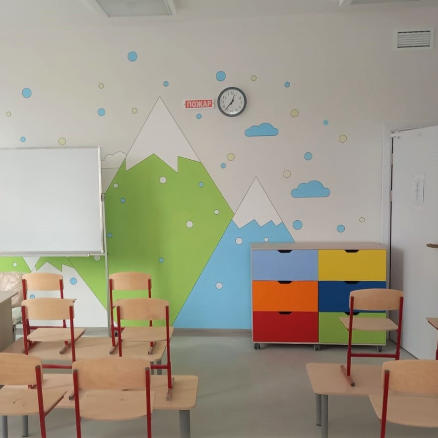 Завершается отделка детского сада в районе Ховрино