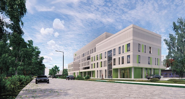 Детская поликлиника на 320 посещений в смену с травматологическим пунктом