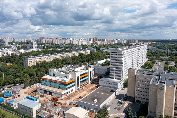 Флагманский центр на территории «ГКБ № 15 им. О.М. Филатова»