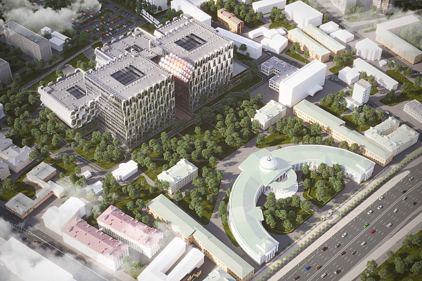 Новый корпус НИИ скорой помощи им. Н.В. Склифосовского